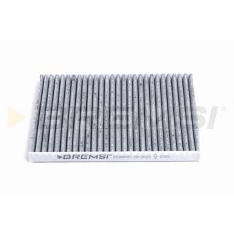 Filtre, air de l'habitacle BREMSI [FC2587C]