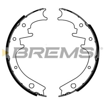 Jeu de mâchoires de frein BREMSI [GF4481]