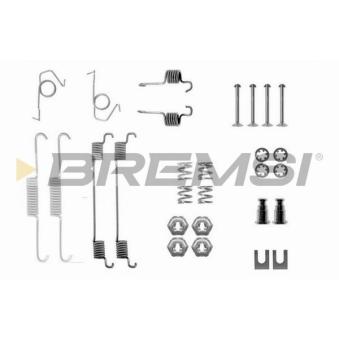 Kit d'accessoires, mâchoire de frein BREMSI [SK0626]