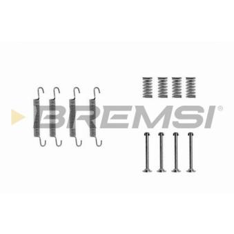 Kit d'accessoires, mâchoire de frein BREMSI [SK0667]