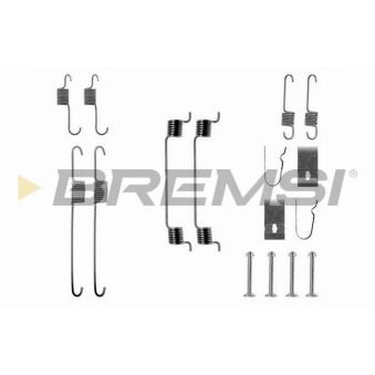 Kit d'accessoires, mâchoire de frein BREMSI [SK0699]