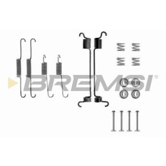 Kit d'accessoires, mâchoire de frein BREMSI [SK0741]