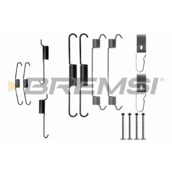 Kit d'accessoires, mâchoire de frein BREMSI [SK0803]
