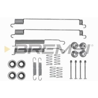 Kit d'accessoires, mâchoire de frein BREMSI [SK0843]