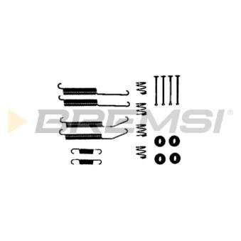 Kit d'accessoires, mâchoire de frein BREMSI [SK0845]