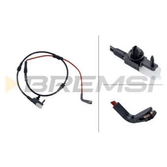 Contact d'avertissement, usure des plaquettes de frein BREMSI [WI0782]