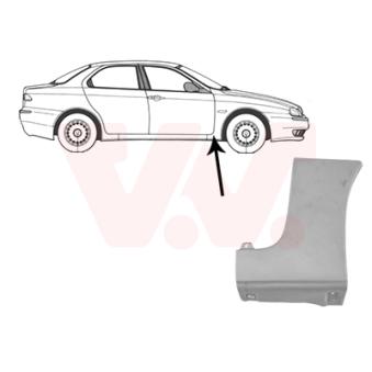 Aile avant droit VAN WEZEL 0156156