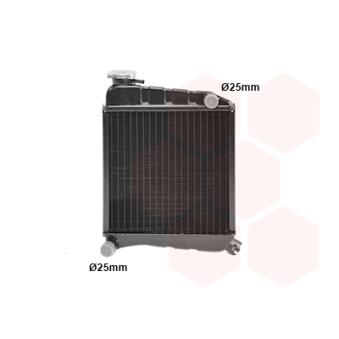 Radiateur, refroidissement du moteur VAN WEZEL OEM GRD172