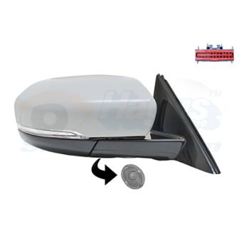 Rétroviseur extérieur VAN WEZEL OEM LR027945