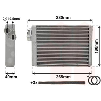 Système de chauffage VAN WEZEL 03006408