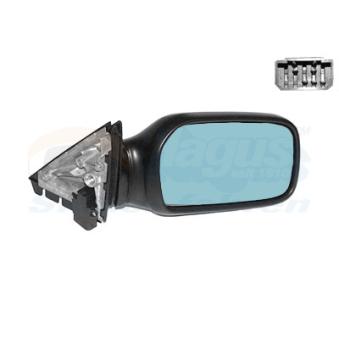 Rétroviseur extérieur VAN WEZEL 0313808