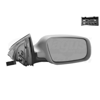 Rétroviseur extérieur VAN WEZEL [0317808]