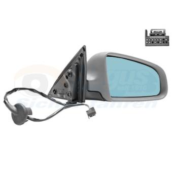 Rétroviseur extérieur VAN WEZEL OEM 8E0857508B
