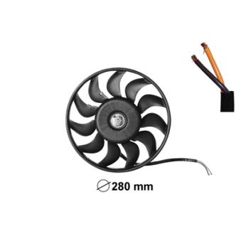 Ventilateur, refroidissement du moteur VAN WEZEL OEM 8E0121205D