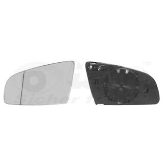 Verre de rétroviseur, rétroviseur extérieur VAN WEZEL OEM 8E0857535C