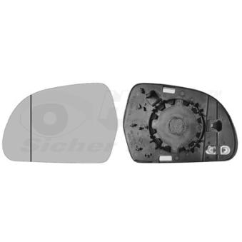 Verre de rétroviseur, rétroviseur extérieur VAN WEZEL OEM 4F0857535AF