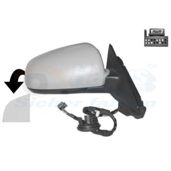Rétroviseur extérieur VAN WEZEL OEM 8E0857536C Rétroviseur extérieur VAN WEZEL OEM 8E0857536C