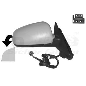 Rétroviseur extérieur VAN WEZEL OEM 8E0857536C Rétroviseur extérieur VAN WEZEL OEM 8E0857536C