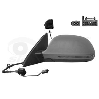 Rétroviseur extérieur VAN WEZEL OEM 8K0949101A