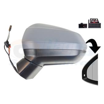 Rétroviseur extérieur VAN WEZEL 0374807