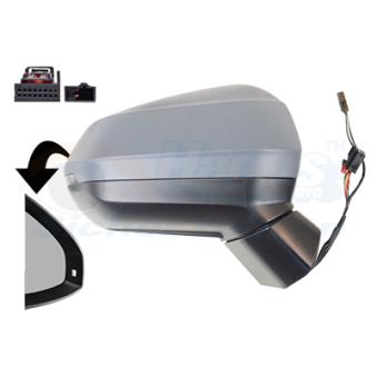 Rétroviseur extérieur VAN WEZEL 0374808