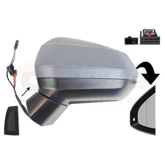 Rétroviseur extérieur VAN WEZEL 0374825