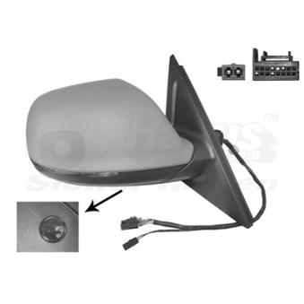 Rétroviseur extérieur VAN WEZEL OEM 4L0949134