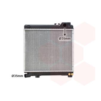 Radiateur, refroidissement du moteur VAN WEZEL OEM 1712055
