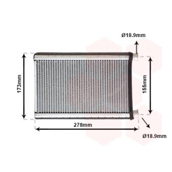 Système de chauffage VAN WEZEL 06006344