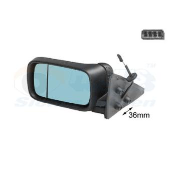 Rétroviseur extérieur VAN WEZEL OEM 51168144407