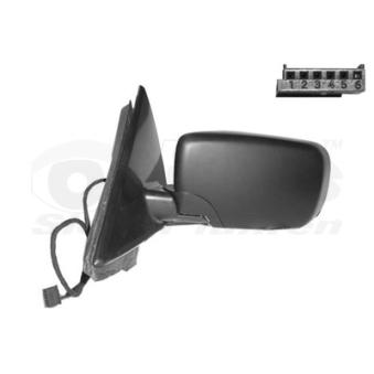 Rétroviseur extérieur VAN WEZEL OEM 51167011937