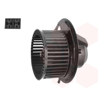 Pulseur d'air habitacle VAN WEZEL OEM 64119144200