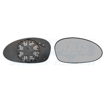 Verre de rétroviseur, rétroviseur extérieur VAN WEZEL OEM 51167250424