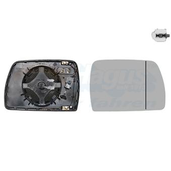 Verre de rétroviseur, rétroviseur extérieur VAN WEZEL OEM 51163418486