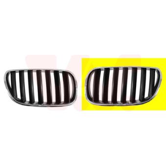 Grille de radiateur VAN WEZEL [0681511]