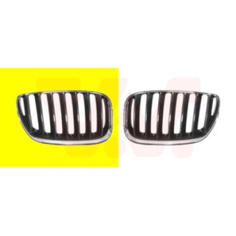 Grille de radiateur VAN WEZEL [0686514]
