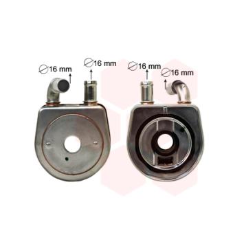 Radiateur d'huile de boîte automatique VAN WEZEL [09003284]