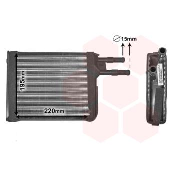 Système de chauffage VAN WEZEL OEM 13207740