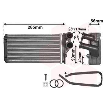 Système de chauffage VAN WEZEL 09006239