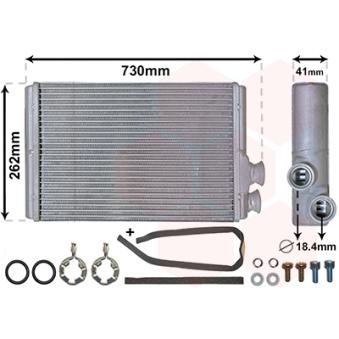 Système de chauffage VAN WEZEL OEM 6448S7 Système de chauffage VAN WEZEL OEM 6448S7