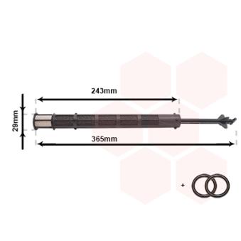 Filtre déshydratant, climatisation VAN WEZEL 0900D247