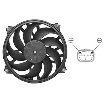Ventilateur, refroidissement du moteur VAN WEZEL OEM 1253Q8