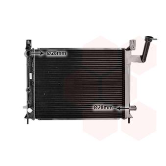 Radiateur, refroidissement du moteur VAN WEZEL [13002046]
