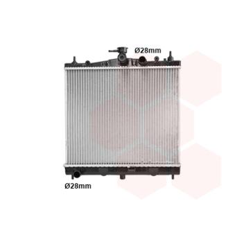 Radiateur, refroidissement du moteur VAN WEZEL OEM 21410BH40A