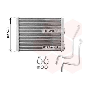 Système de chauffage VAN WEZEL OEM 271404em0a