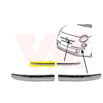 Enjoliveur, pare-chocs avant droit VAN WEZEL [1604584]