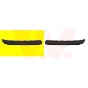 Enjoliveur, pare-chocs avant droit VAN WEZEL OEM 0735358810