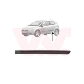 Baguette et bande protectrice, porte arrière gauche VAN WEZEL [1624425]