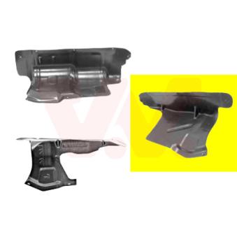 Insonoristaion du compartiment moteur avant gauche VAN WEZEL [1625703]