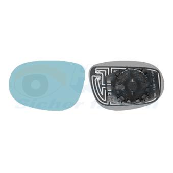 Verre de rétroviseur, rétroviseur extérieur VAN WEZEL OEM 71748728